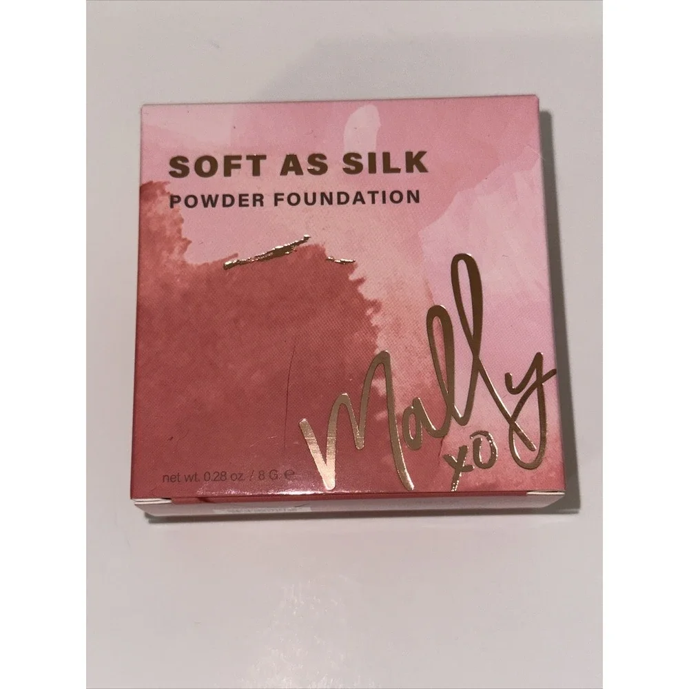 Mally Beauty Soft As Silk‎ Powder Foundation Rich 0.28oz NIB Skin Blurring